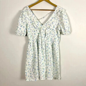 Nasty Gal Floral Mini Cottage Core Dress